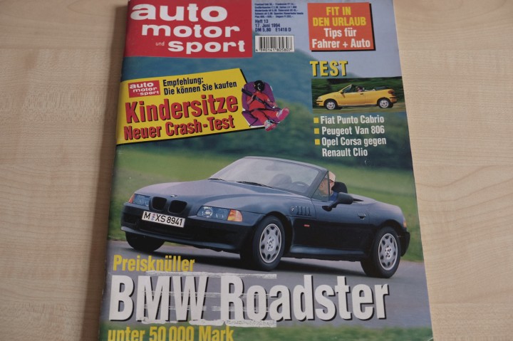 Deckblatt Auto Motor und Sport (13/1994)